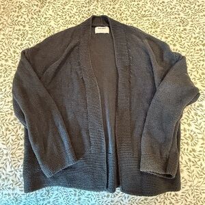 Old Navy Charcoal Knit Cardigan